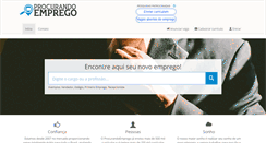 Desktop Screenshot of procurandoemprego.net