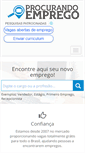 Mobile Screenshot of procurandoemprego.net